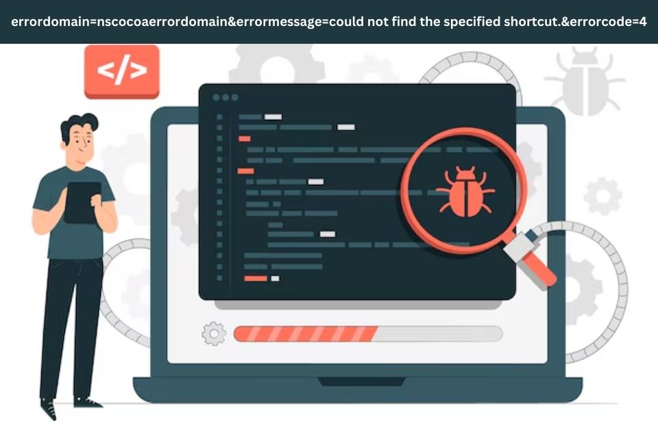 errordomain=nscocoaerrordomain&errormessage=could not find the specified shortcut.&errorcode=4